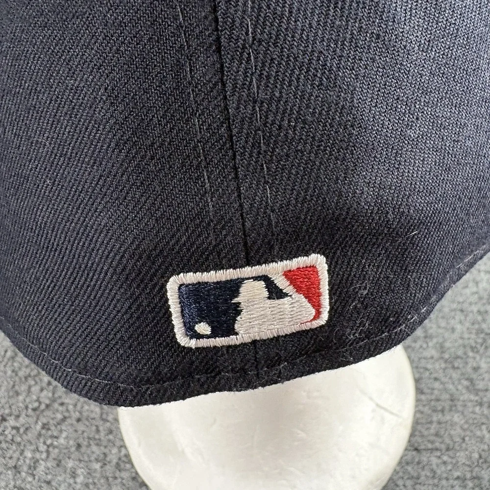 New York Yankees 2000 7  3/8  World Series New Era 59FIFTY Fitted Hat MLB Navy